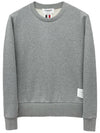 Center Back Stripe Crewneck Sweatshirt Light Grey - THOM BROWNE - BALAAN 3