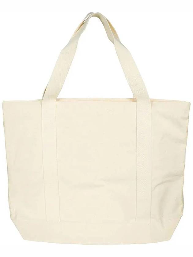 Palais Royal Shopping Tote Bag Ecru - MAISON KITSUNE - BALAAN 4