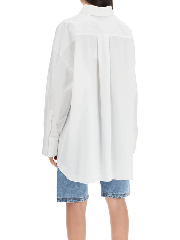 asymmetric oversized shirt - THE ATTICO - BALAAN 3