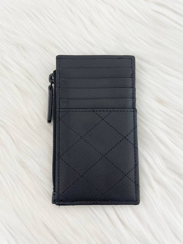 Women s Pre Collection CC Quilted Zipper Wallet AP3823 Unused - CHANEL - BALAAN 4