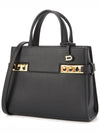 Tempete Crush Cross Bag Black - DELVAUX - BALAAN 3