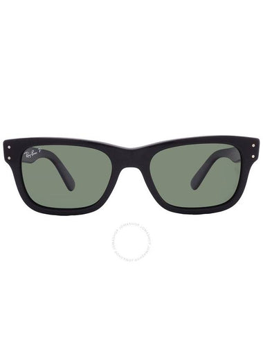 Ray Ban Mr Burbank Green Rectangular Men's Sunglasses RB2283F 901/58 55 - RAY-BAN - BALAAN 1