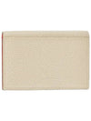 Sifnos Studded Bifold Card Wallet Beige - CHRISTIAN LOUBOUTIN - BALAAN 4