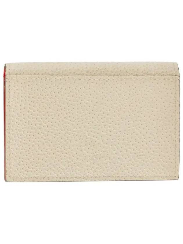 Sifnos Studded Bifold Card Wallet Beige - CHRISTIAN LOUBOUTIN - BALAAN 4