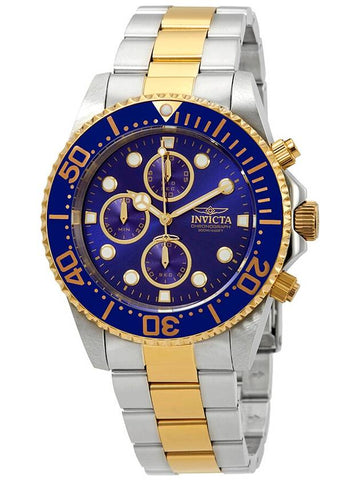 Invicta Pro Diver Chronograph Blue Dial Men's Watch 1773 - INVICTA - BALAAN 1