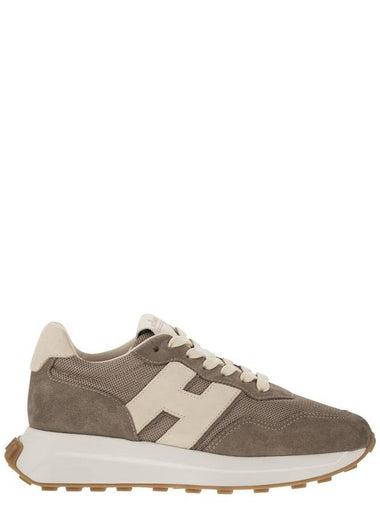 H641 - Leather and canvas trainers - HOGAN - BALAAN 1