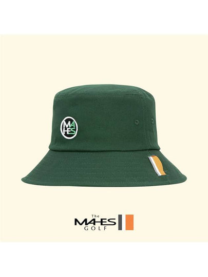 Logo Bucket Hat Orange Label Coral Green Bucket Hat EC00688 - MAHES - BALAAN 2