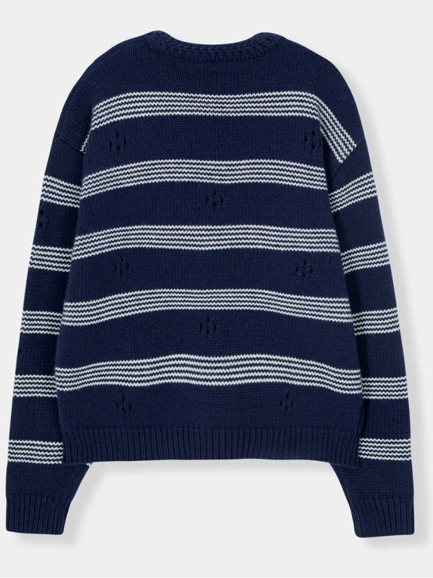 Punching Stripe Sweater Navy - KINETO - BALAAN 4