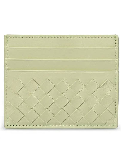 Intrecciato Weaving Card Wallet Green - BOTTEGA VENETA - BALAAN 2