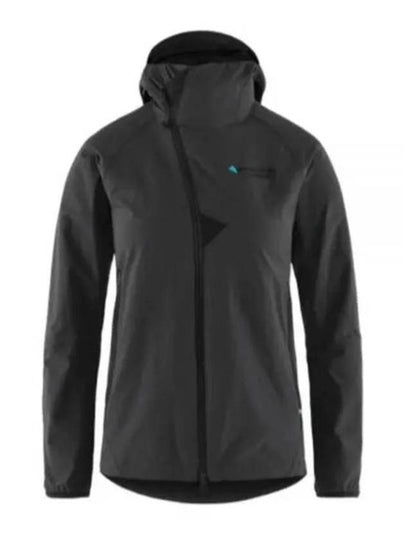 Women's Vanadis 2.0 Wind Stretch Zip-Up Jacket Dark Grey - KLATTERMUSEN - BALAAN 2