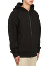 Men's Cotton Hooded Jacket Black - MOOSE KNUCKLES - BALAAN 5