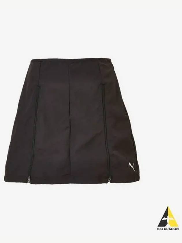 Dare to Zip Off Woven Skirt BLACK - PUMA - BALAAN 1