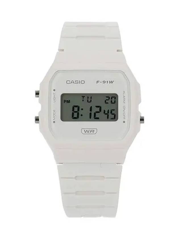 F 91WB 7ADF 7A Digital Square Vintage Retro Urethane Watch - CASIO - BALAAN 4