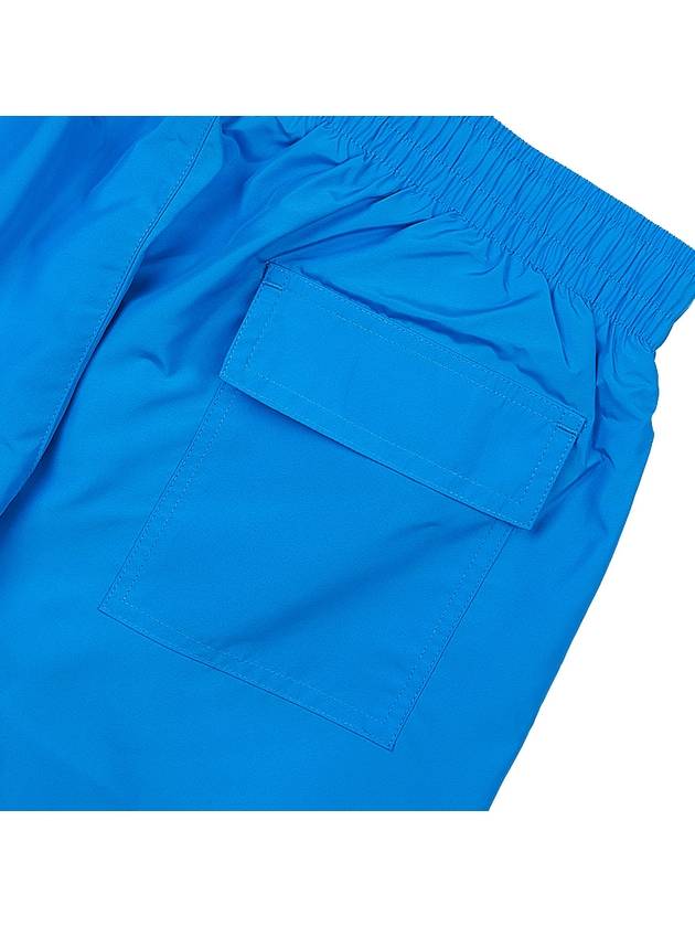 Men's Logo Printing Swim Shorts Ocean Blue - VIVIENNE WESTWOOD - BALAAN.