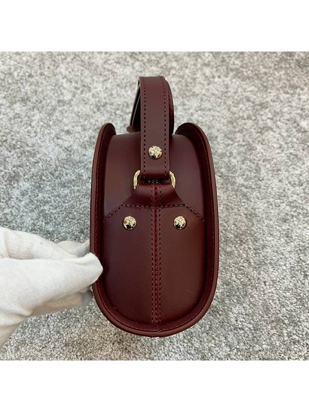 Demi Lune Half Moon Cross Bag Burgundy - A.P.C. - BALAAN 7