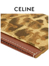 Triomphe Canvas Leopard Print Card Wallet Leopard - CELINE - BALAAN 4