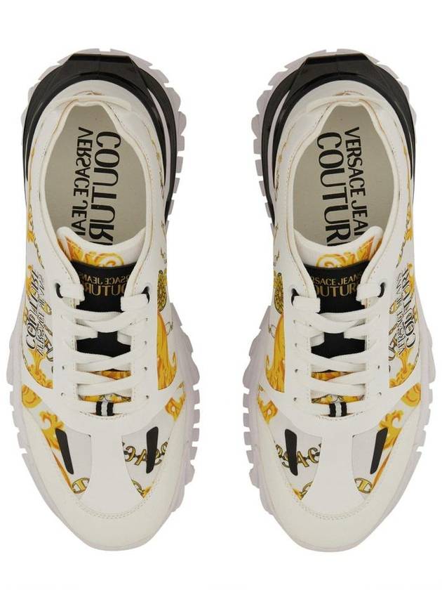 Versace Jeans Couture Sneaker With Logo - VERSACE - BALAAN 5