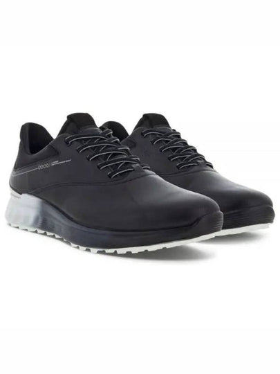 S Three Golf Spikeless Black - ECCO - BALAAN 2