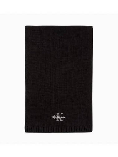 JEANS Unisex CKJ Mono Logo Knit Scarf 4K9001G - CALVIN KLEIN - BALAAN 1