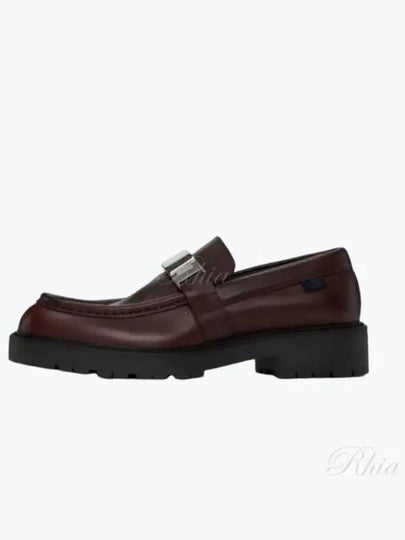 Raft Leather Loafer Beet - BURBERRY - BALAAN 2