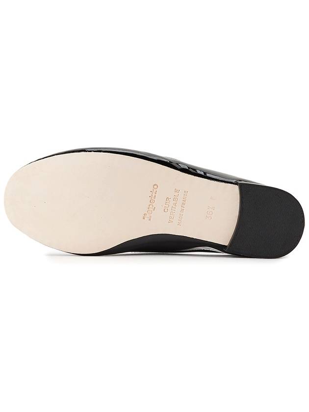 Women's Cendrillon Leather Ballerinas Flat Black - REPETTO - BALAAN 6