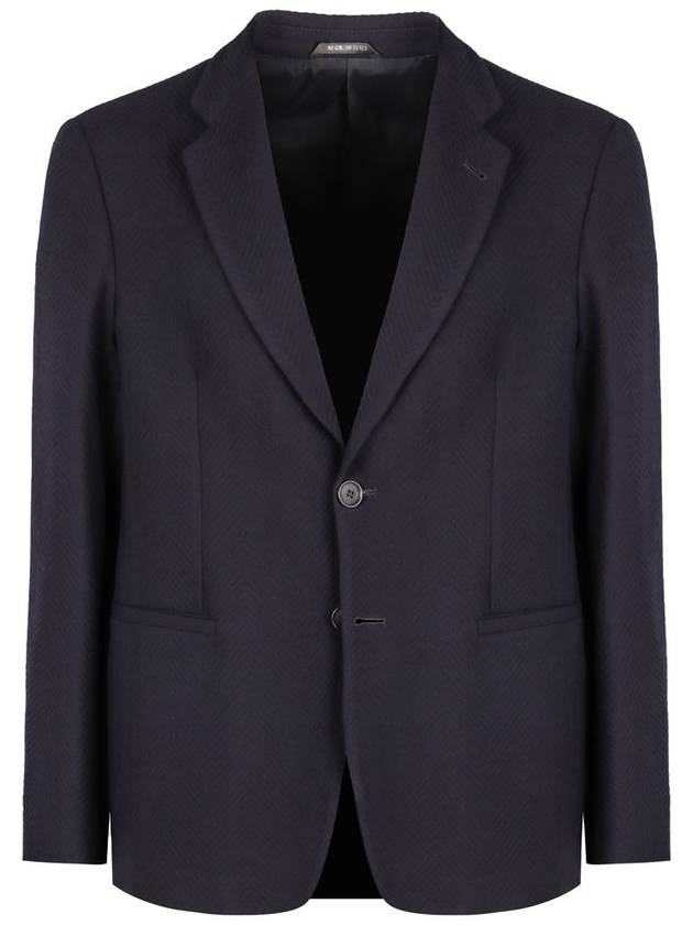 Giorgio Armani Single-Breasted Two-Button Jacket - GIORGIO ARMANI - BALAAN 1