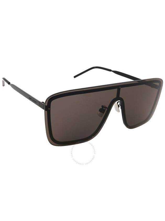 Saint Laurent Black Mask Unisex Sunglasses SL 364 MASK 002 99 - SAINT LAURENT - BALAAN 3