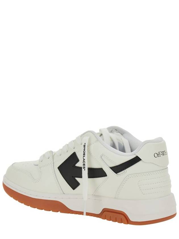 24 ss leather sneakers WITH ICONCI zip tie OMIA189C99LEA0110110 B0650994085 - OFF WHITE - BALAAN 4