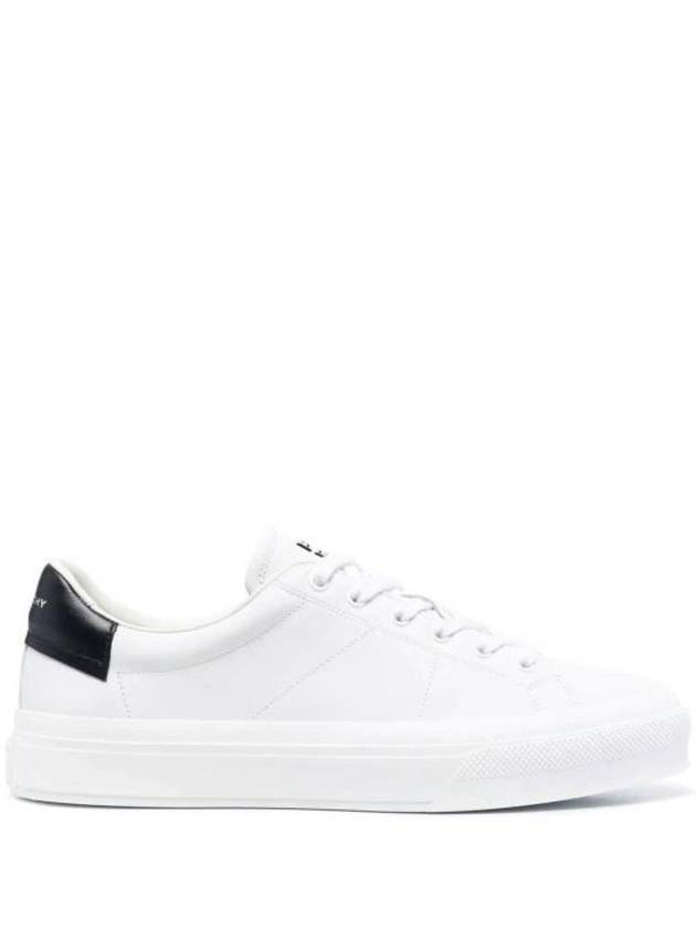 City Sport Leather Low Top Sneakers White - GIVENCHY - BALAAN 6