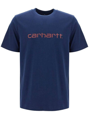 short sleeve script t-shirt - CARHARTT WIP - BALAAN 1