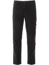 Men's Wappen Patch Cargo Straight Pants Navy - STONE ISLAND - BALAAN 1