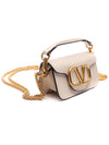 Rocco Micro Chain Shoulder Bag White - VALENTINO - BALAAN 4