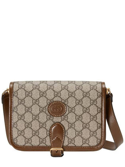 Interlocking G Mini Shoulder Bag Brown - GUCCI - BALAAN 2