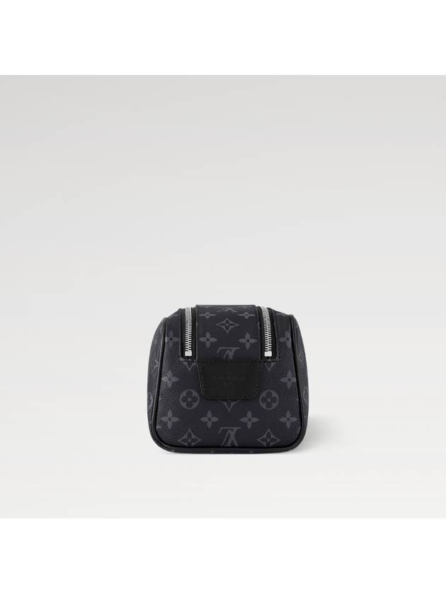 Dopp Kit Monogram Eclipse Pouch Bag Black - LOUIS VUITTON - BALAAN 7