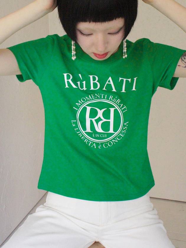 Arc R?BATI Logo Tshirt GREEN - RUBATI - BALAAN 1