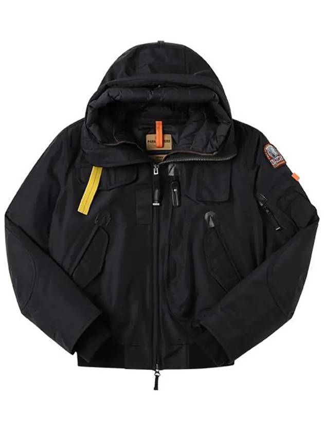 Gobi Padded Bomber Jacket Black - PARAJUMPERS - BALAAN 4