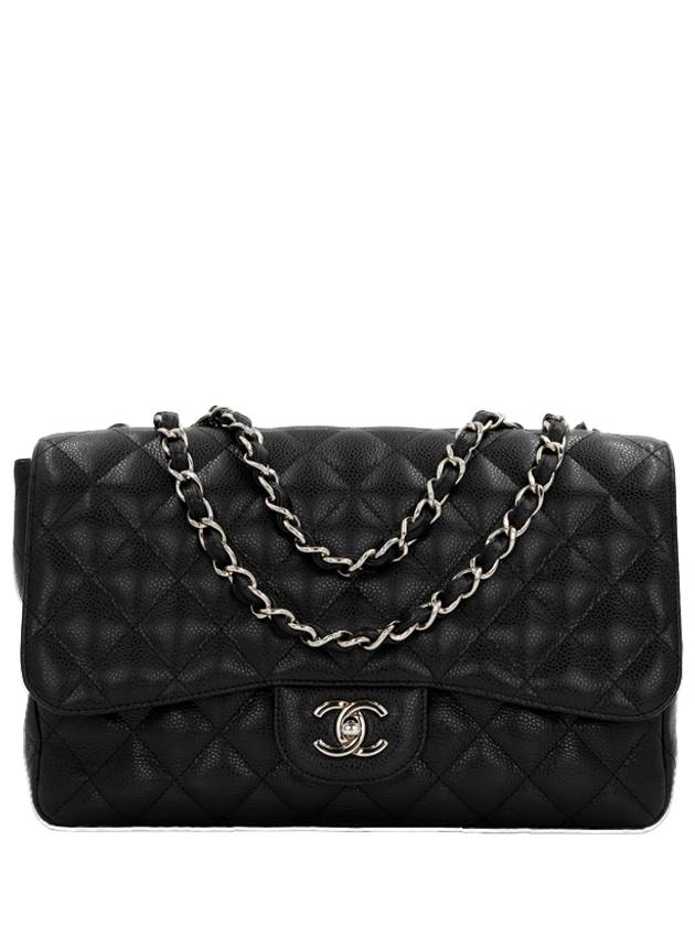 Women s Calfskin Classic Flap Bag Large - CHANEL - BALAAN 1