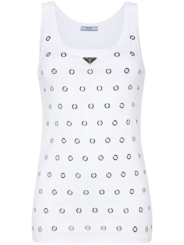 Prada Top White - PRADA - BALAAN 1