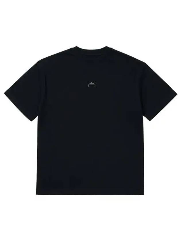 A COLD WALL ACWMTS091 BLACK Men's Short Sleeve T-Shirt - A-COLD-WALL - BALAAN 2