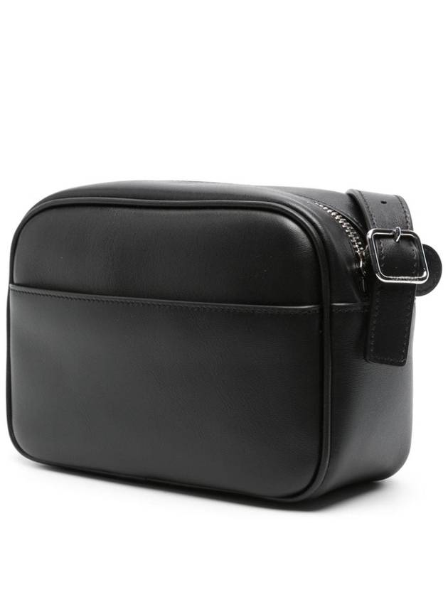 Leather Top Handle Cross Bag Black - COURREGES - BALAAN 4