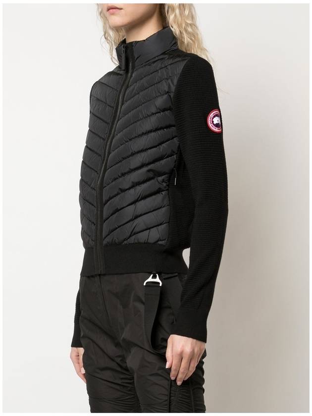 HyBridge Knit Down Jacket Black - CANADA GOOSE - BALAAN 4