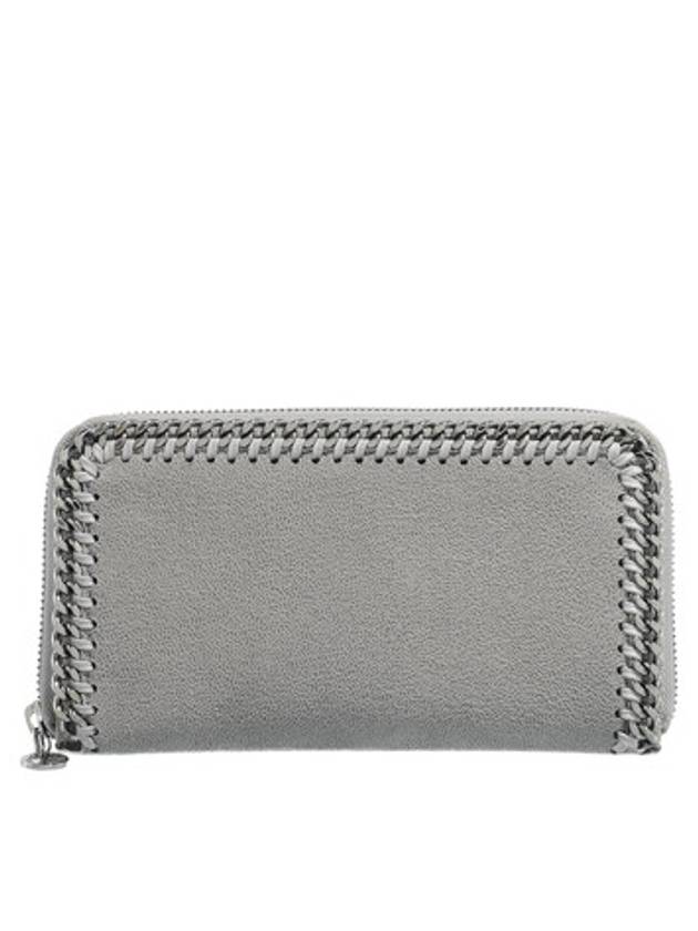 Round Zipper Long Wallet Grey - STELLA MCCARTNEY - BALAAN 2