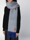 Scarf F811257XA2 1134 GRAY BLUE - LOEWE - BALAAN 6