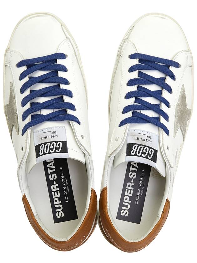 Superstar Classic Leather Low Top Sneakers White - GOLDEN GOOSE - BALAAN 3