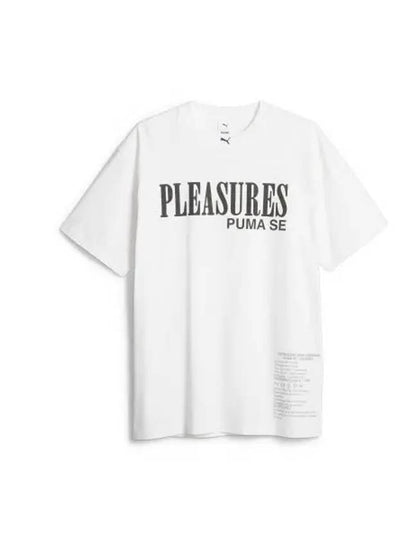 Pleasures Type 4 Short Sleeve T-Shirt White - PUMA - BALAAN 2