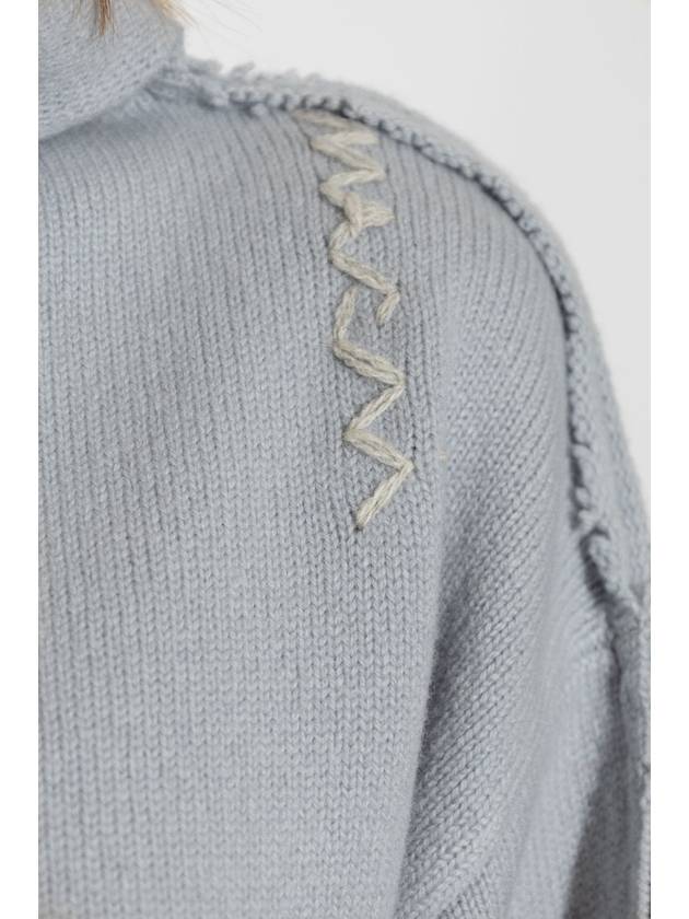 Marni Wool Sweater, Women's, Light Blue - MARNI - BALAAN 5