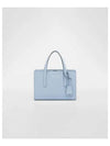 Re-Edition 1995 Brushed Leather Hand Mini Bag Celeste - PRADA - BALAAN 2