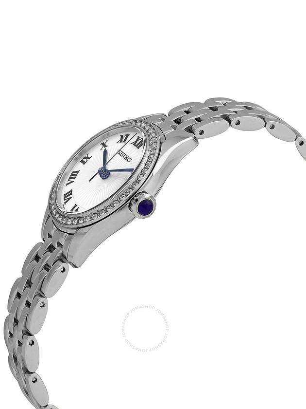 Seiko Classic Quartz White Dial Ladies Watch SUR333 - SEIKO - BALAAN 2