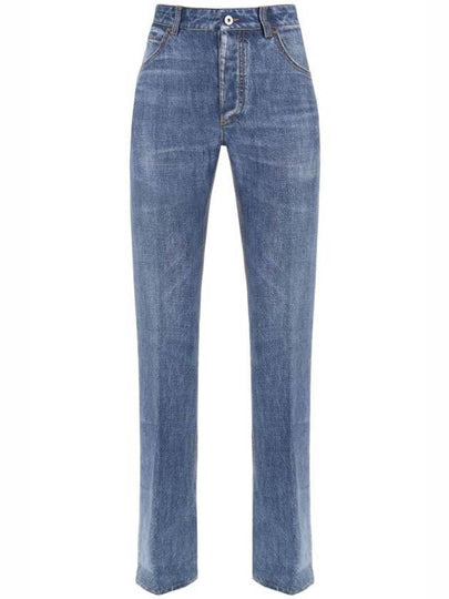 Straight Denim Jeans Blue - BOTTEGA VENETA - BALAAN 2