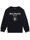 Kids Pullover 6M4760MX270 930 Black - BALMAIN - BALAAN 3